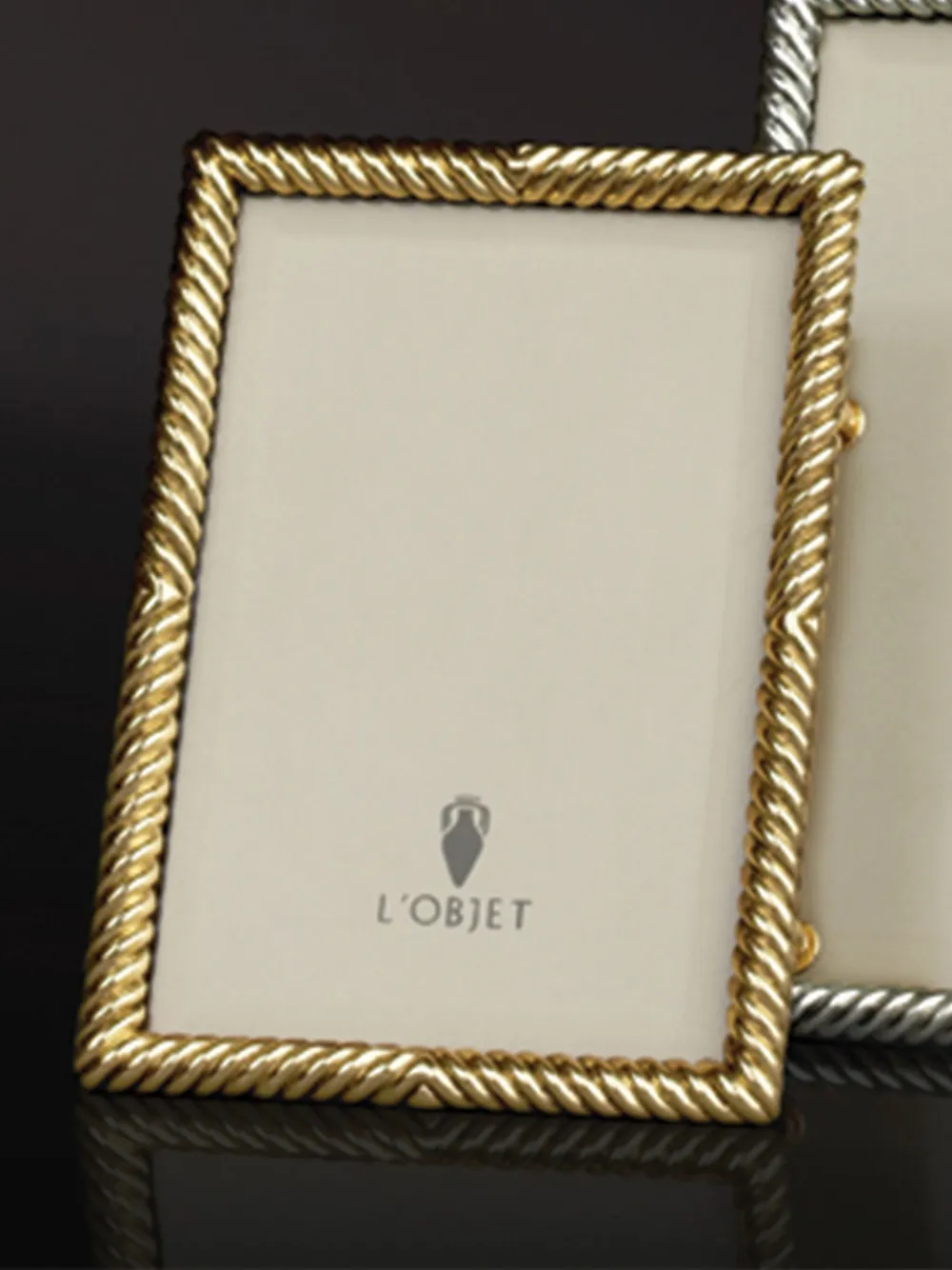 L'objet Deco Twist Photo Frame (13cm X 18cm) In Gold
