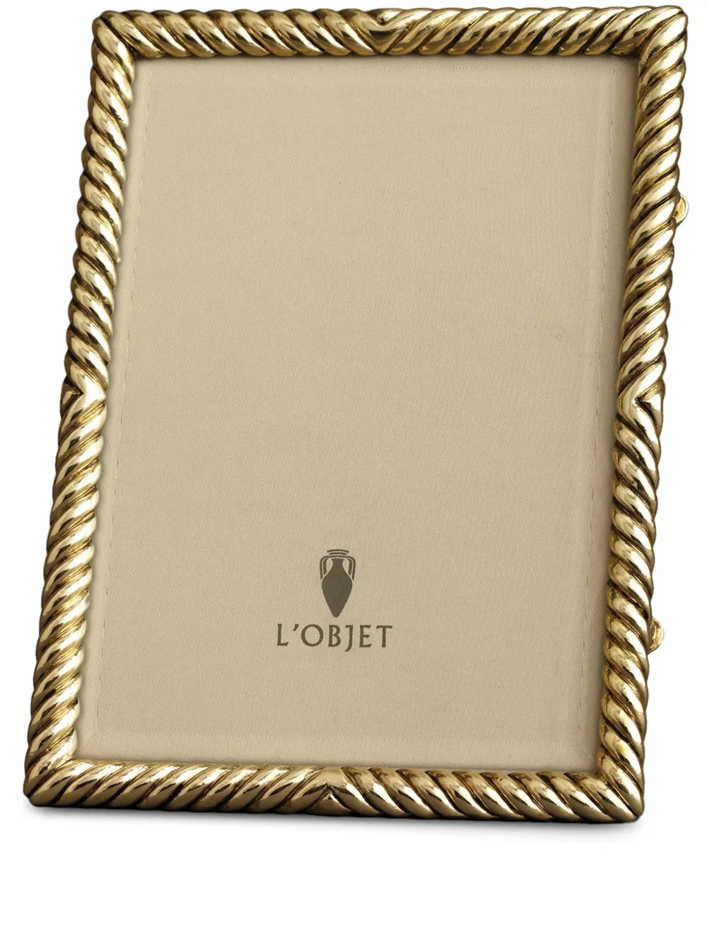 L'objet Deco Twist Photo Frame (13cm X 18cm) In Gold