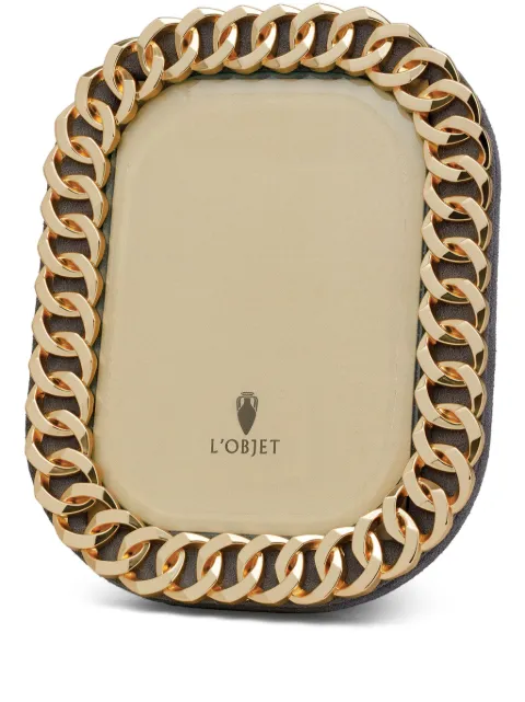 L'Objet Cuban Link photo frame