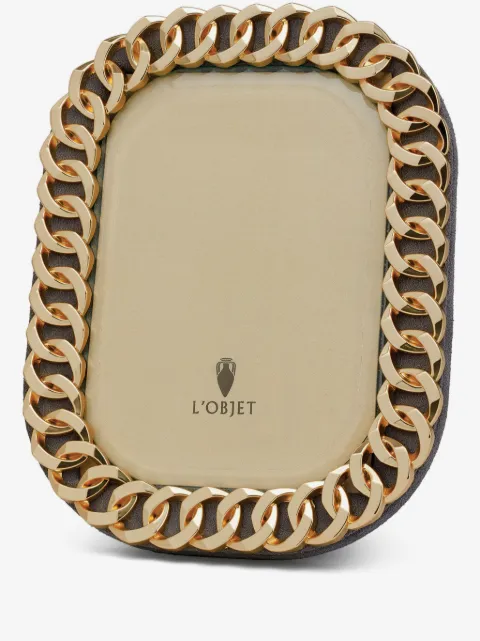 L'Objet Cuban Link photo frame