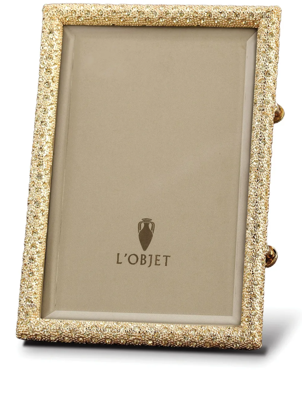 L'Objet Pavé frame (25cm x 20cm) | Gold | Image 1
