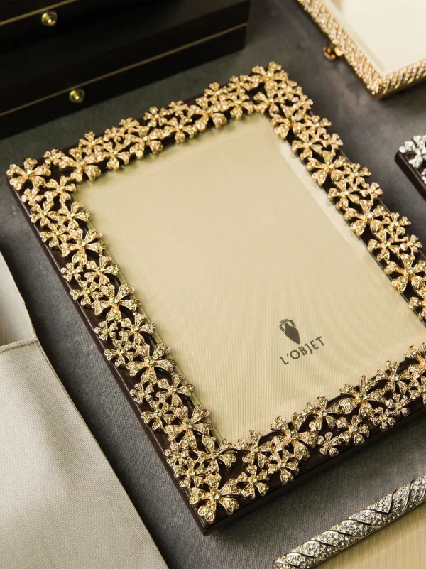 L'Objet Garland Photo Frame (20cm x 25cm) | Brown | FARFETCH SA