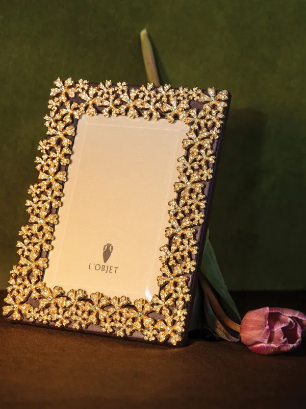 L'Objet Garland Photo Frame (20cm x 25cm) | Brown | FARFETCH SA