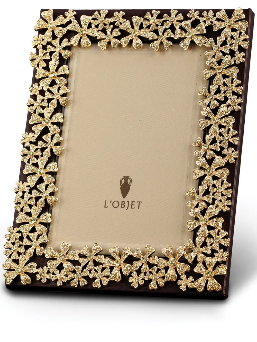 L'Objet Garland photo frame (13cm x 18cm) | Brown | Image 1