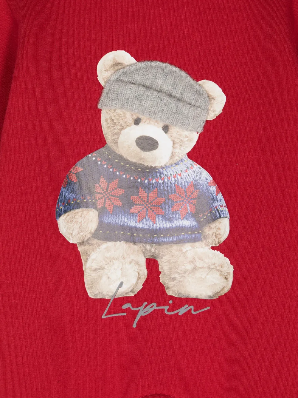 Lapin House Pyjama met print Rood