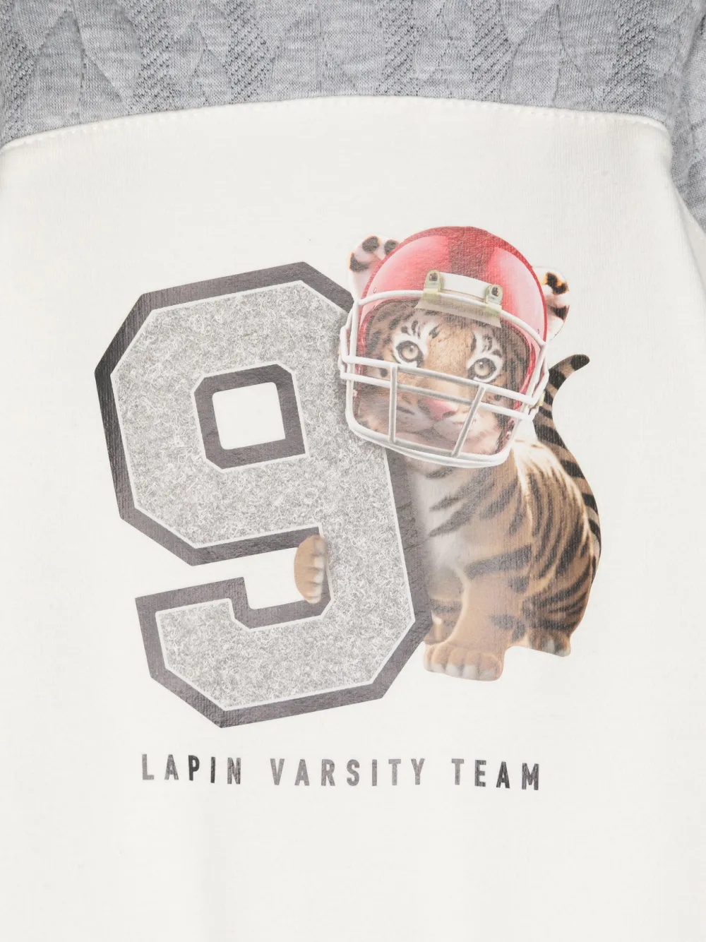 Lapin House Pyjama met tijgerprint Wit