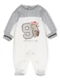 Lapin House tiger-print pyjamas - White