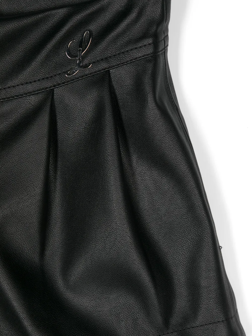 Lapin House Shorts met geplooid detail Zwart