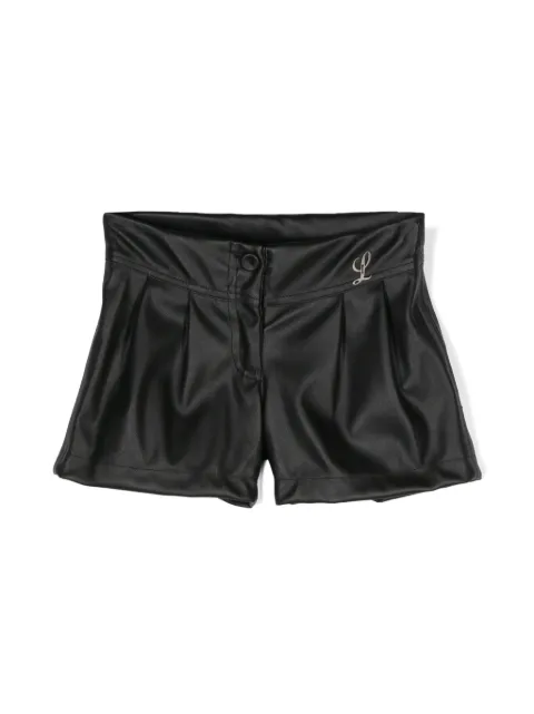 Lapin House pleat-detailing shorts