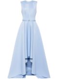 Saiid Kobeisy high-low neoprene gown - Blue