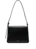 A.P.C. Virginie leather shoulder bag - Black