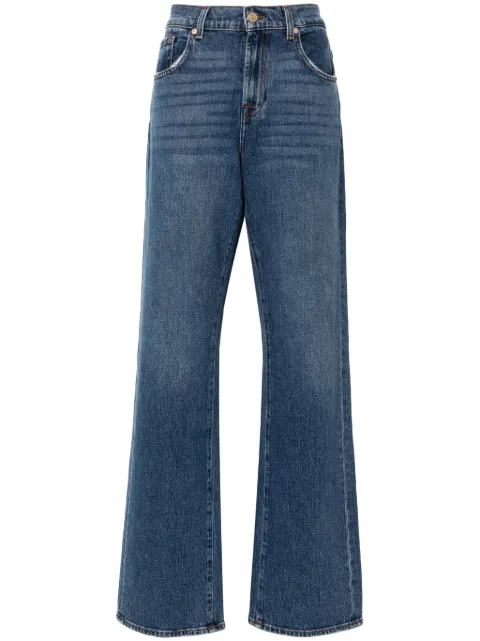7 For All Mankind Jeans dritti a vita alta Tess