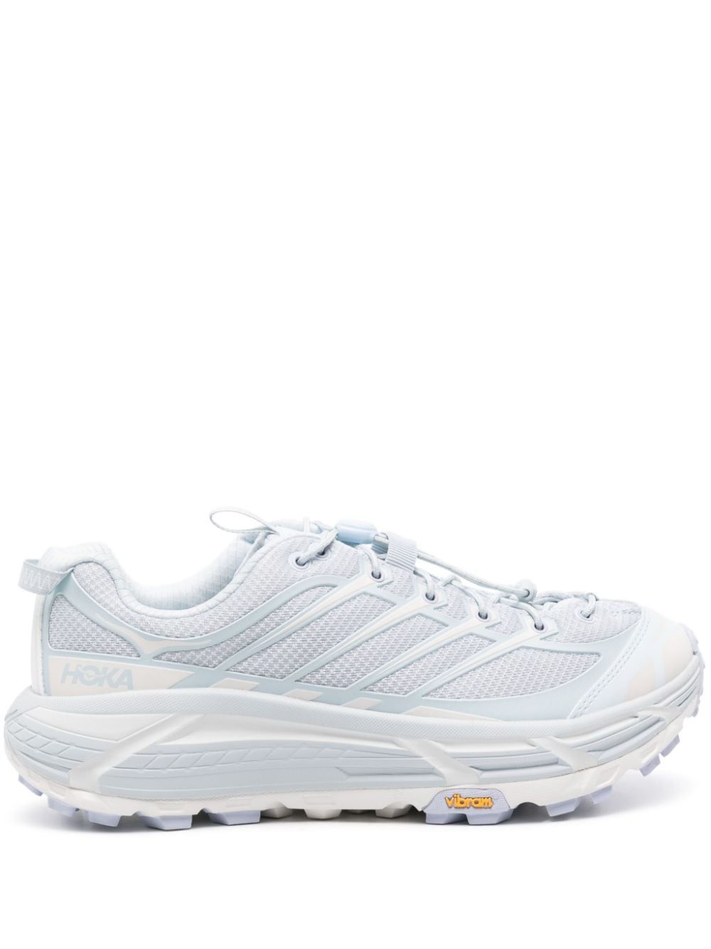 HOKA Mafate Three2 chunky sneakers Blauw