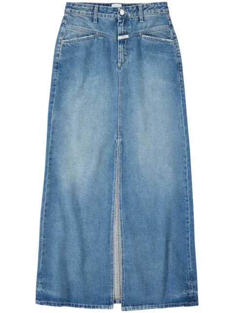 Closed denim midi skirt 