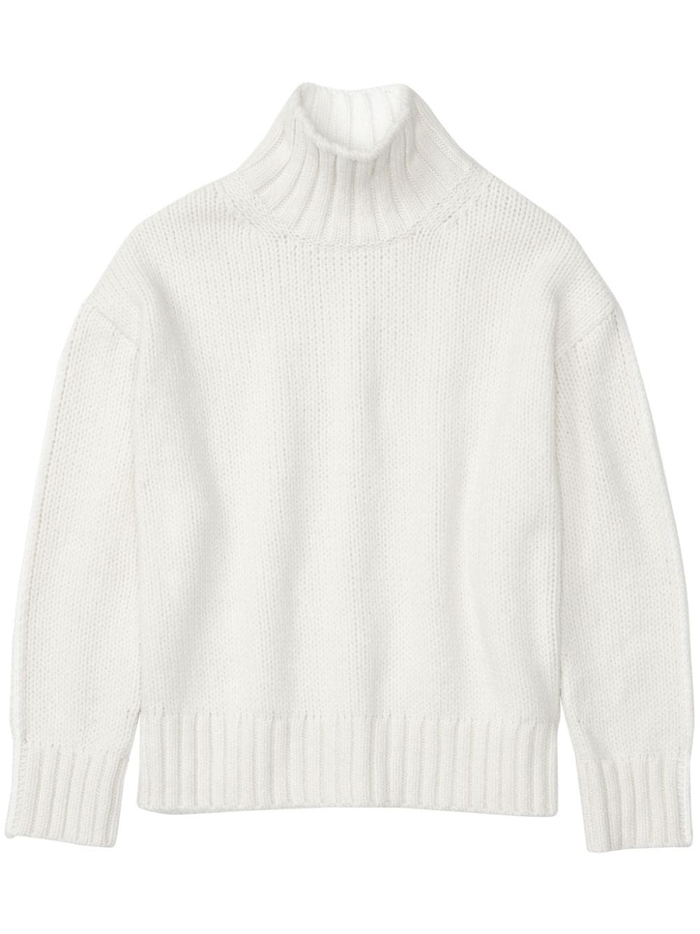 Closed high-neck jumper Wit