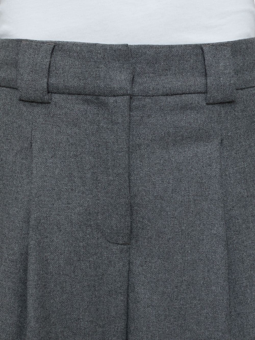 Shop Closed Wendlyn Wool-blend Trousers In Grey