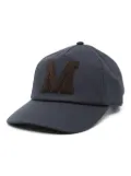Moncler logo-patch baseball cap - Blue