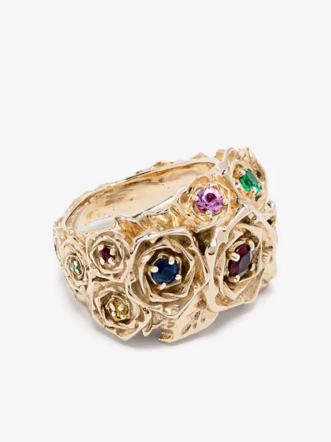 Roses Metals 14kt yellow gold Rose ring 