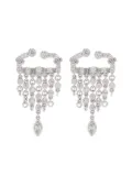 Yvonne Léon 18kt white gold diamond earrings - Silver