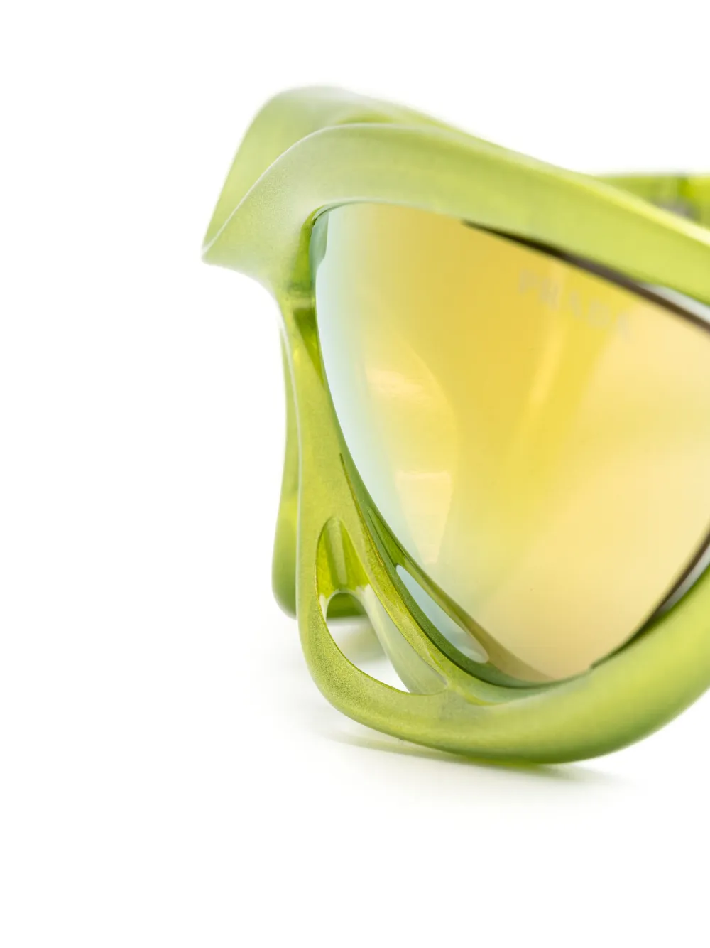 Prada Eyewear Morph zonnebril met cat-eye montuur Groen