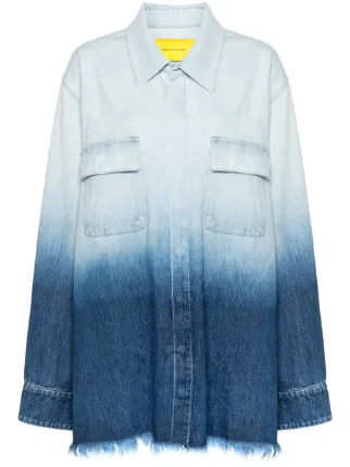 Marques'Almeida グラデーション デニムジャケット | ブルー | FARFETCH JP