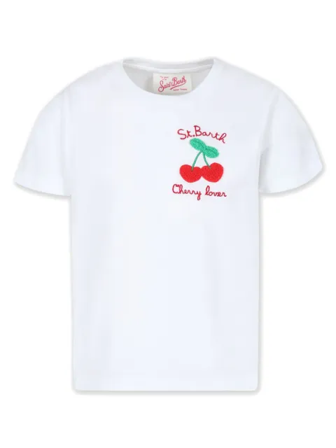 MC2 Saint Barth Kids Elly cherry-print cotton T-shirt