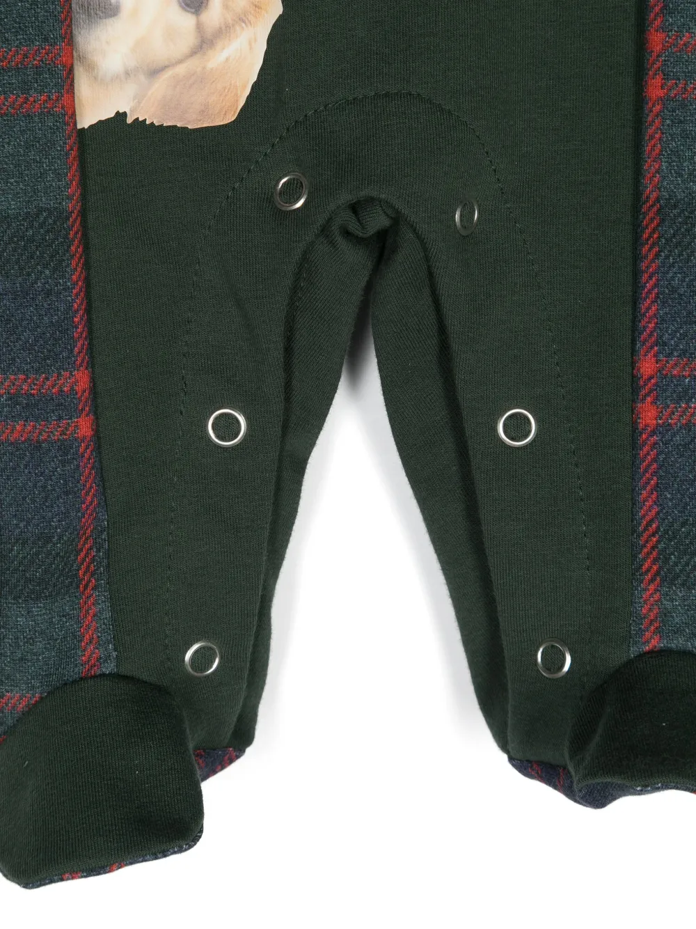 Lapin House Pyjama met hondenprint Groen