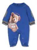 Lapin House teddy bear-print pyjamas - Blue