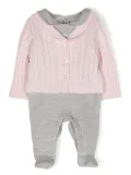 Lapin House bunny-print lurex pajamas - Grey