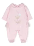 Lapin House teddy bear-print pajamas - Pink