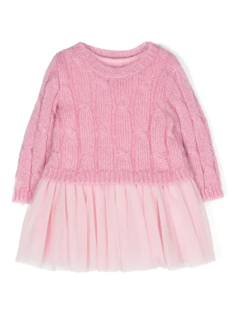 Lapin House metallic-threading dress set
