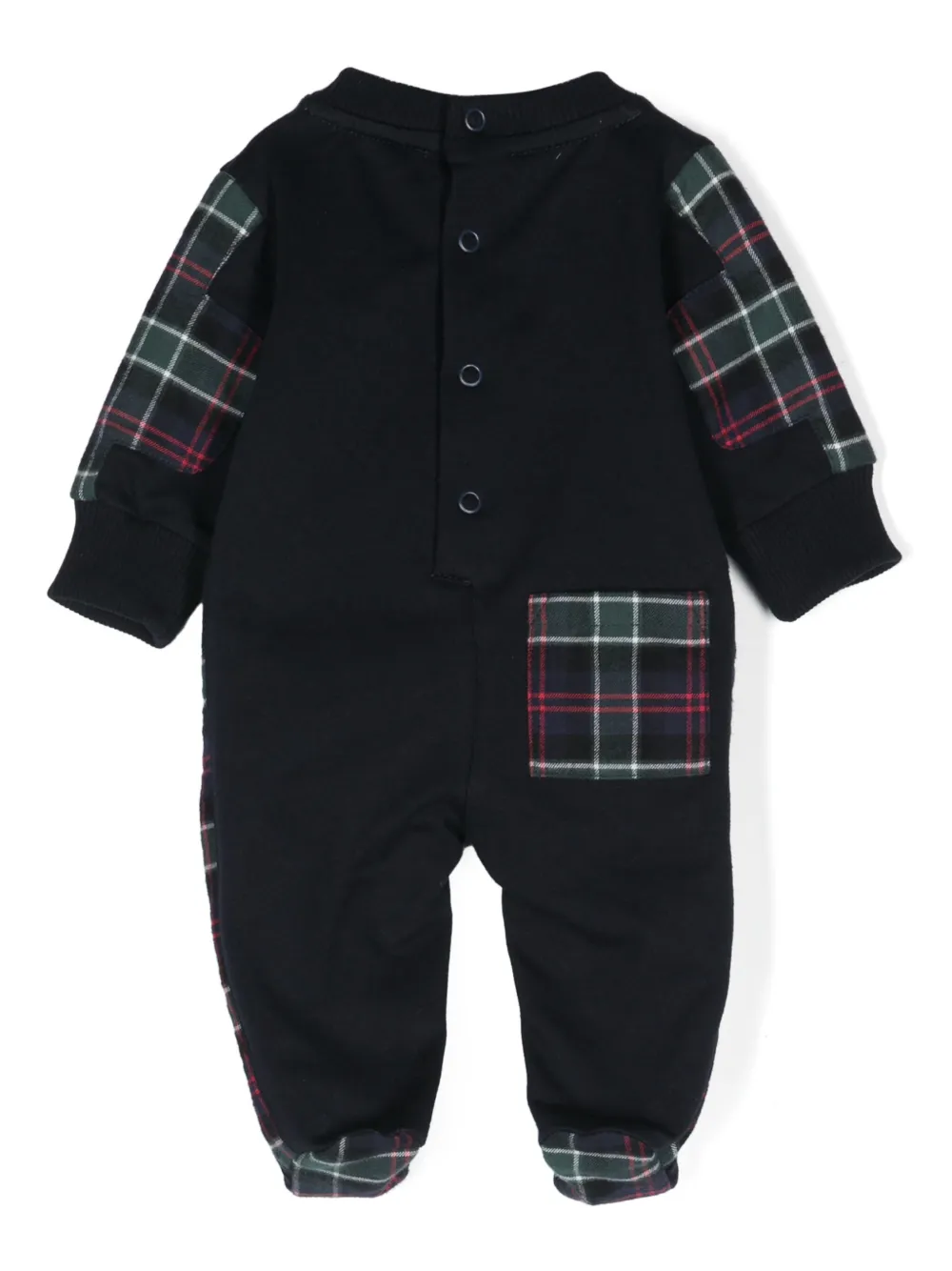 Lapin House Pyjama met hondenprint Zwart