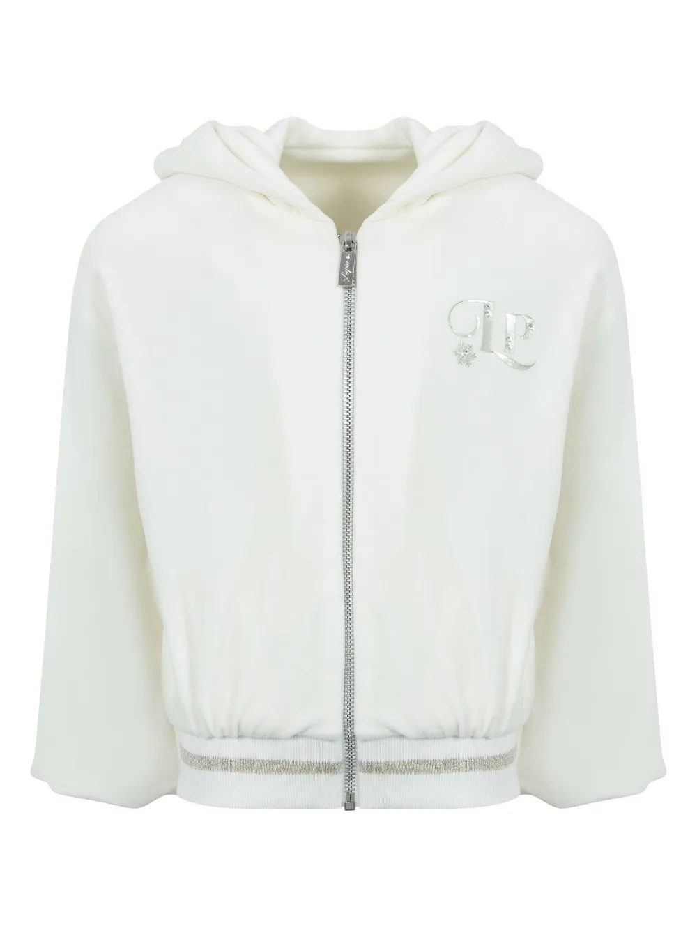 Lapin House Trainingspak met logoprint Wit