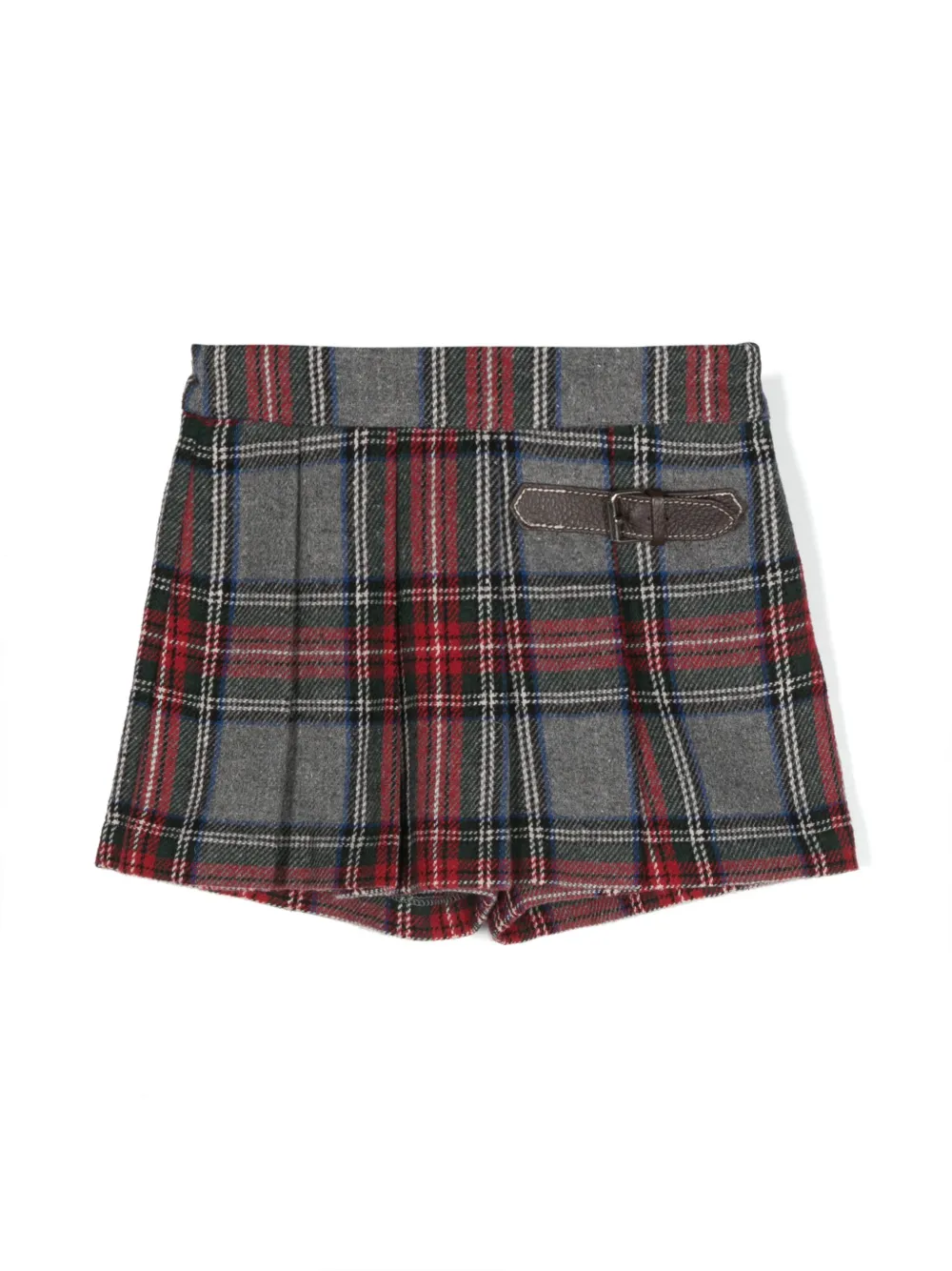 Lapin House Geruite shorts Grijs