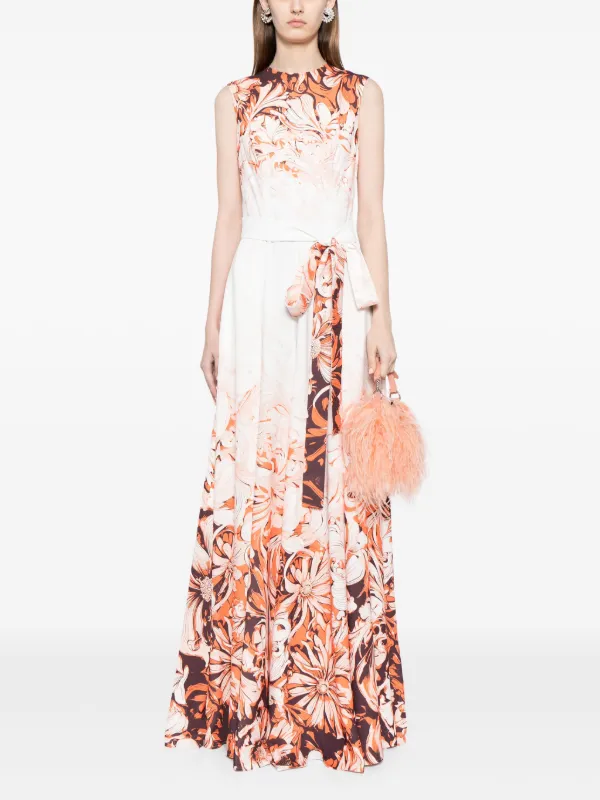 Saiid Kobeisy floral-print wide-leg Jumpsuit White FARFETCH UZ