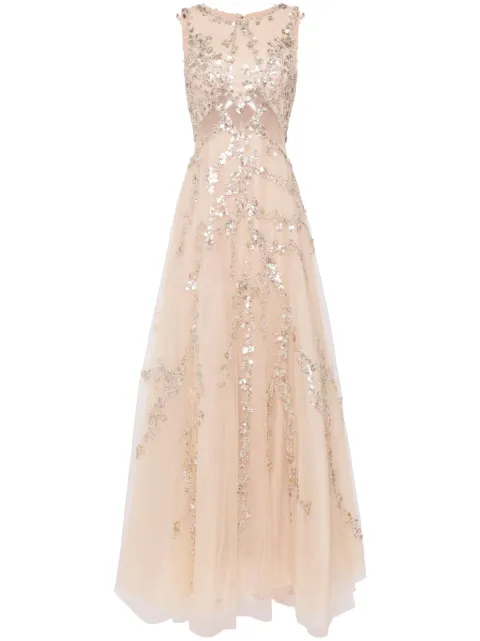 Saiid Kobeisy sequin-embellished tulle gown