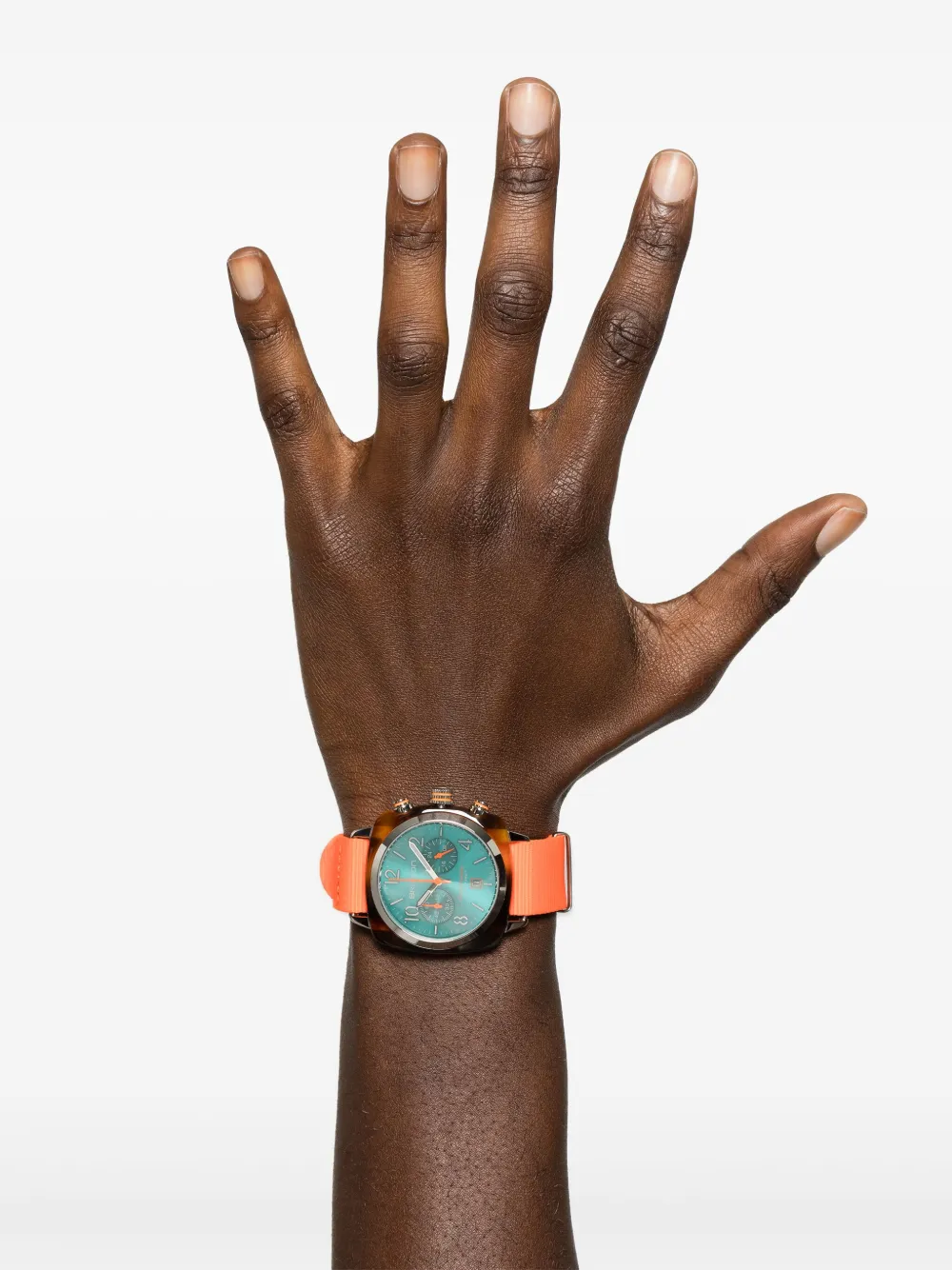 Briston 40 mm Clubmaster Classic Summer Vibes - Groen