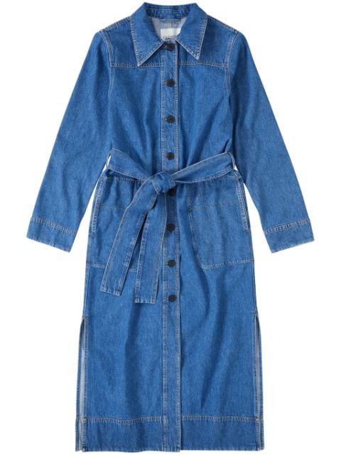 Closed denim shirt midi dress