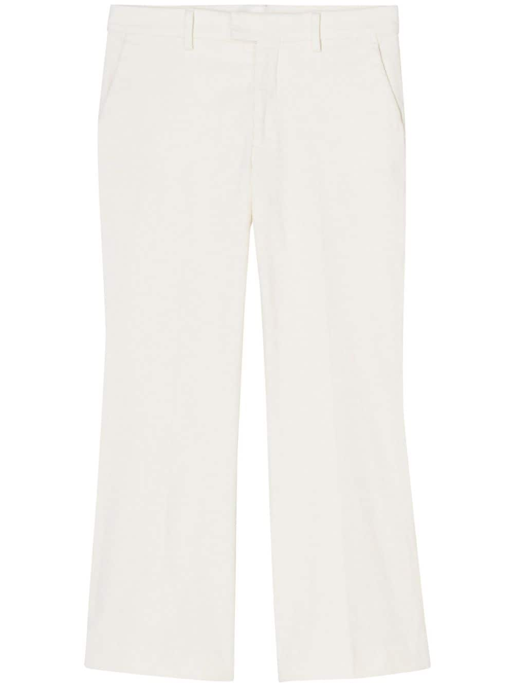 Closed cropped trousers -...