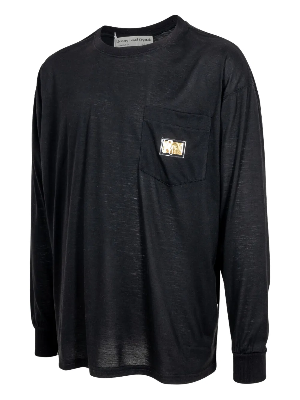 Advisory Board Crystals chest-pocket T-shirt - Zwart