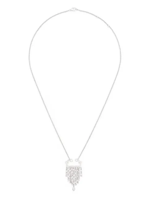 Yvonne Léon 18kt white gold Collier Scorpio necklace 