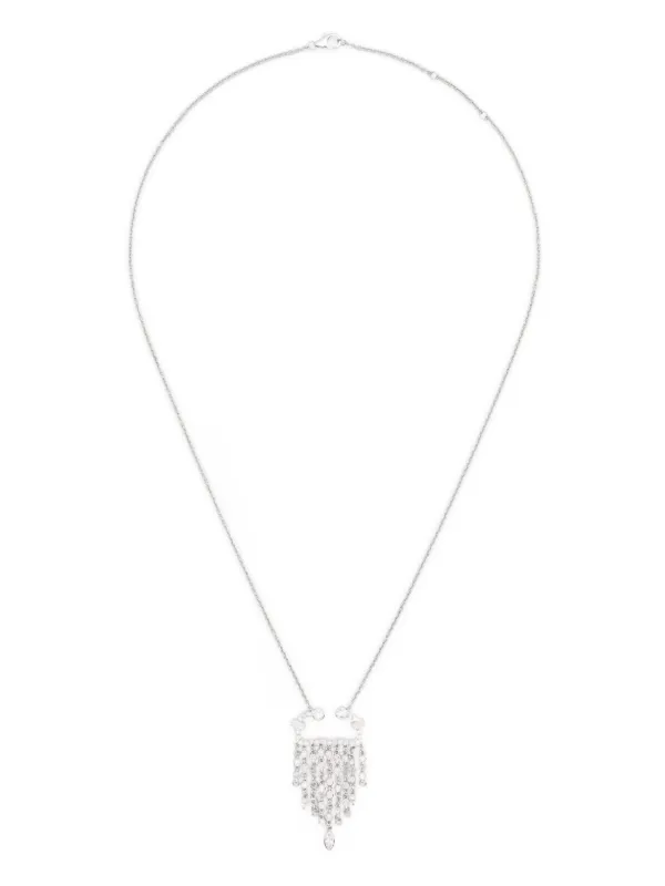 Yvonne Léon 18kt White Gold Collier Scorpio Necklace in Silver