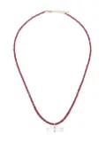 JIA JIA 14kt yellow gold Arizona ruby and quartz necklace