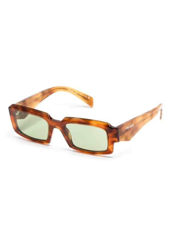 prada eyewear シンボル　スクエアサングラス Prada Eyewear プラダ シンボル スクエアサングラス | ブラック