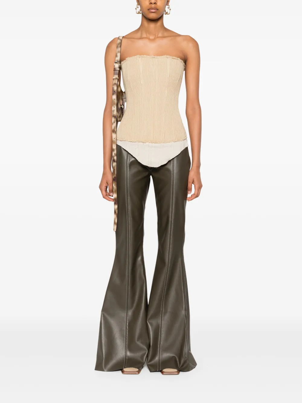 elenavelez Elena Velez Flared broek - Grijs