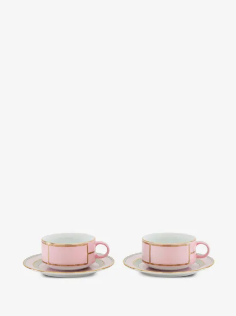 GINORI 1735 set de dos tazas de té Diva