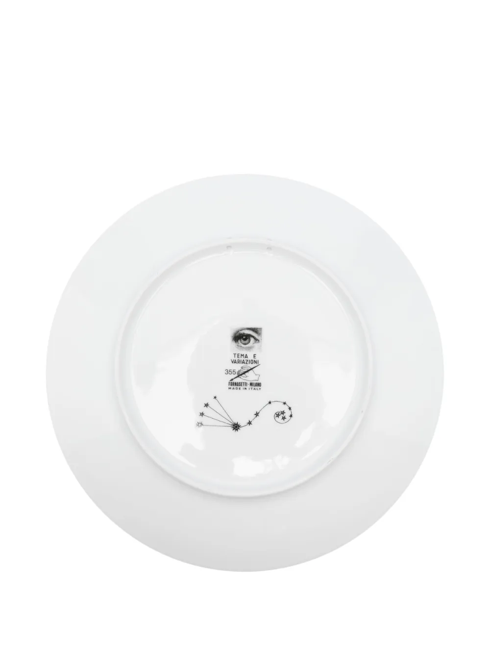 Fornasetti Tema E Variazioni N.355 Scorpio Wall Plate (26cm) In Black