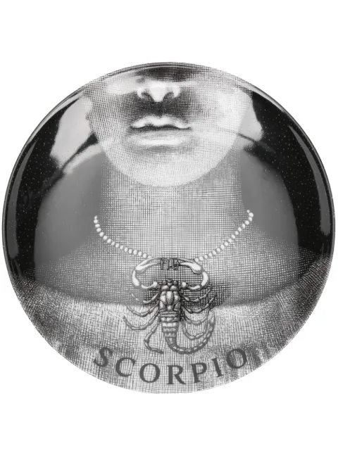Fornasetti Tema e Variazioni n.355 Scorpio wall plate (26cm)