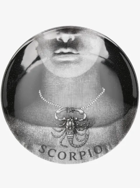 Fornasetti Tema e Variazioni n.355 Scorpio wall plate (26cm)