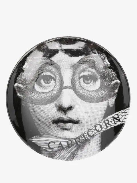 Fornasetti Tema e Variazioni n.357 Capricorn wall plate (26cm)
